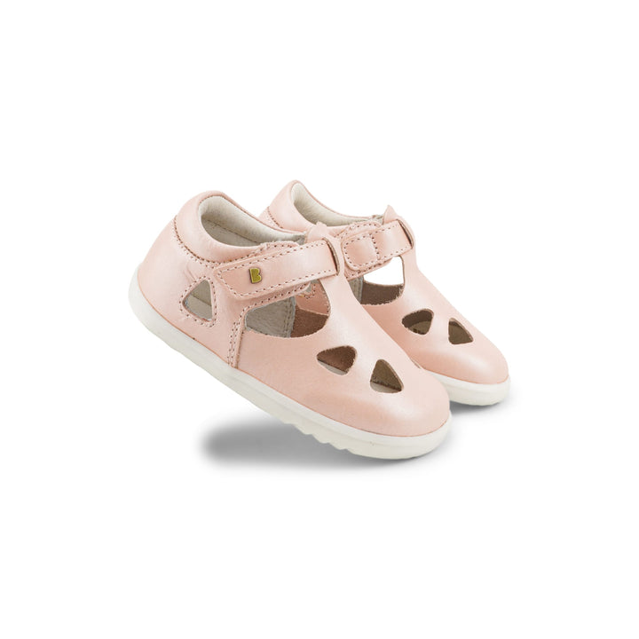 Bobux | Sandali in pelle per bambini, Step Up Zap Rosa Seashell