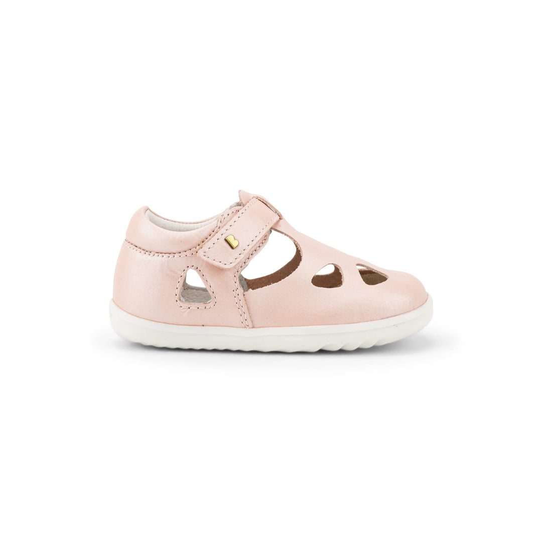 Bobux | Sandali in pelle per bambini, Step Up Zap Rosa Seashell