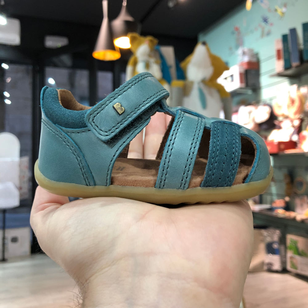 Sandalo Roam Step Up Primi Passi Slate Verde | Bobux
