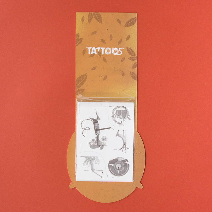 Londji | Giungla, 10 Tatuaggi grandi temporanei per bambini