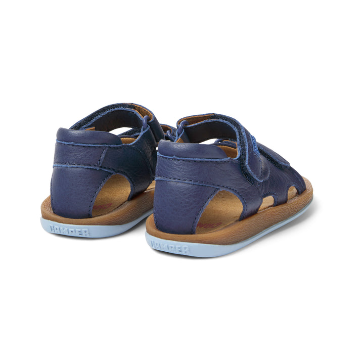 Camper | Sandali aperti in pelle blu per bambini, Bicho First Walkers