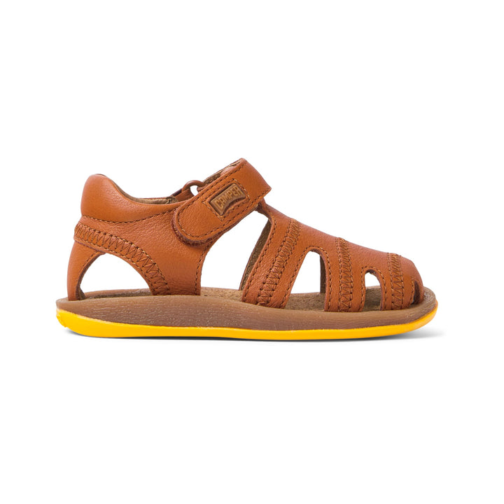 Camper | Sandali in pelle marrone per bambini, Bicho First Walkers