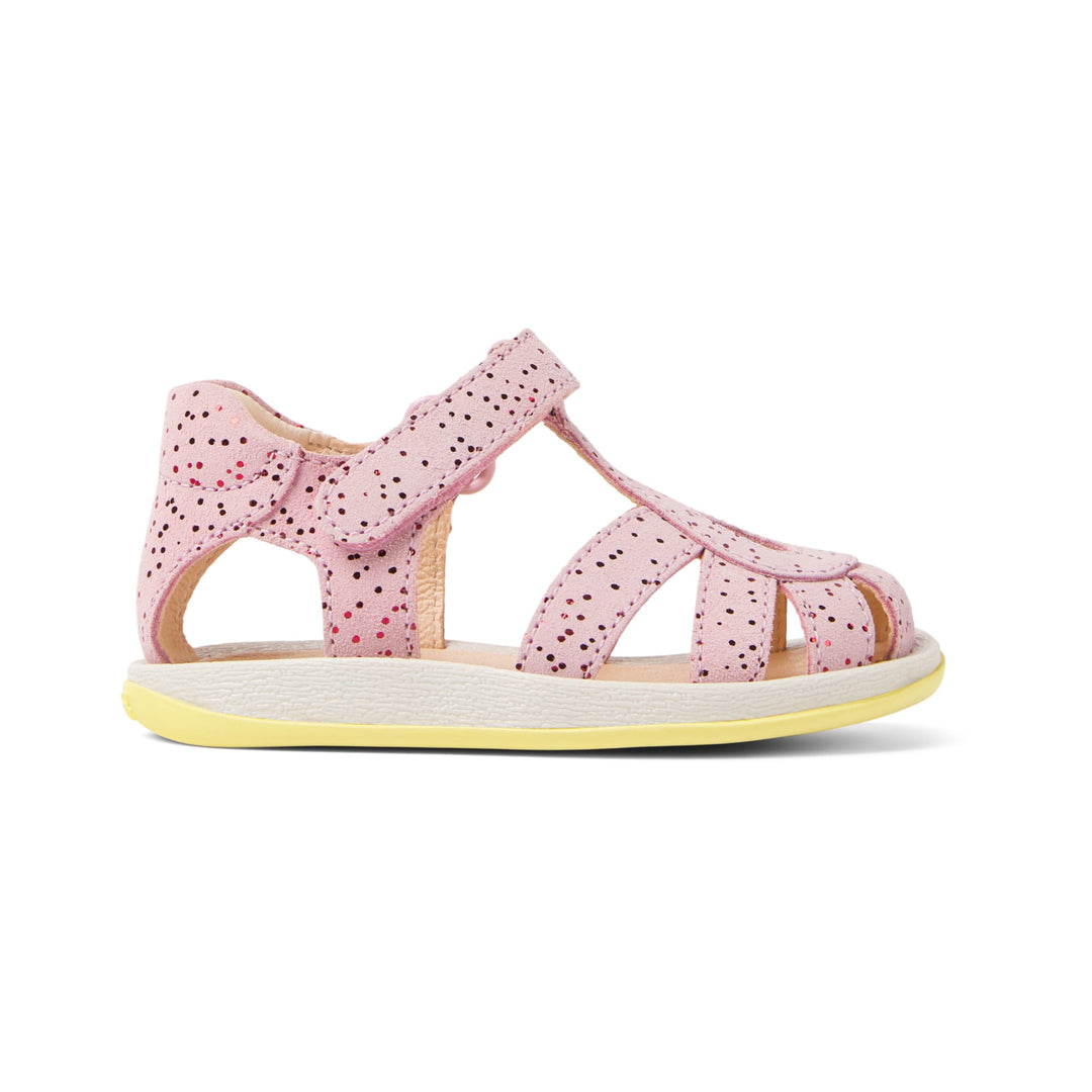 Camper | Sandali in pelle rosa per bambini, Bicho First Walkers