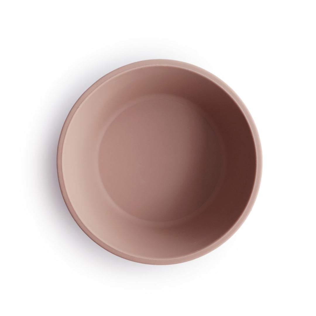 Mushie | Ciotola in Silicone con Ventosa Rosa, Suction Bowl Blush