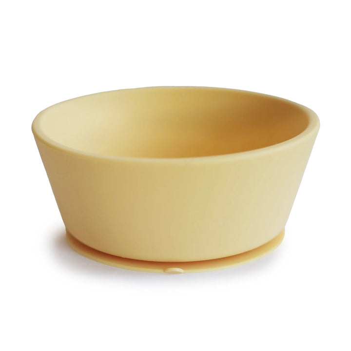 Mushie | Ciotola in Silicone con Ventosa Rosa, Suction Bowl