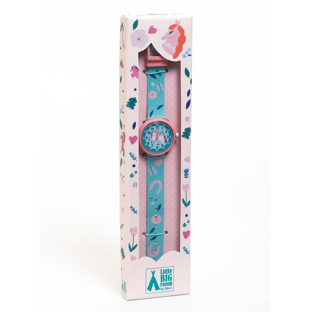 Orologio da Polso per Bambini Cavallo Rosa | Djeco DD00420