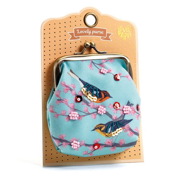 Djeco | Portamonete Uccelli DD03863 Lovely Purse