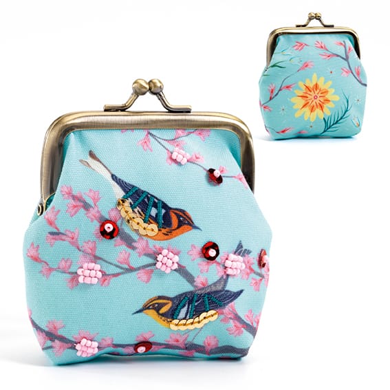 Djeco | Portamonete Uccelli DD03863 Lovely Purse