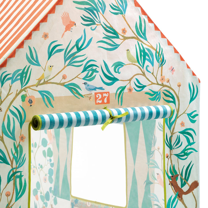 Casa Colorata, Tenda in Tessuto, Maison (100x105x75cm) | Djeco DD04492