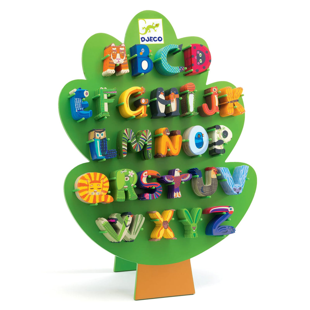 Lettere in Legno per Cameretta, A-Z, Djeco | My little Big Room