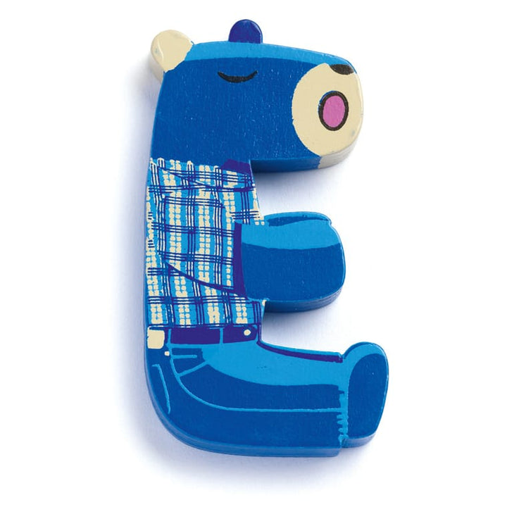 Lettere in Legno per Cameretta, A-Z, Djeco | My little Big Room E