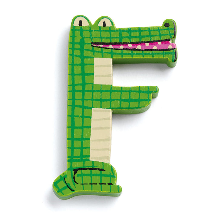 Lettere in Legno per Cameretta, A-Z, Djeco | My little Big Room F