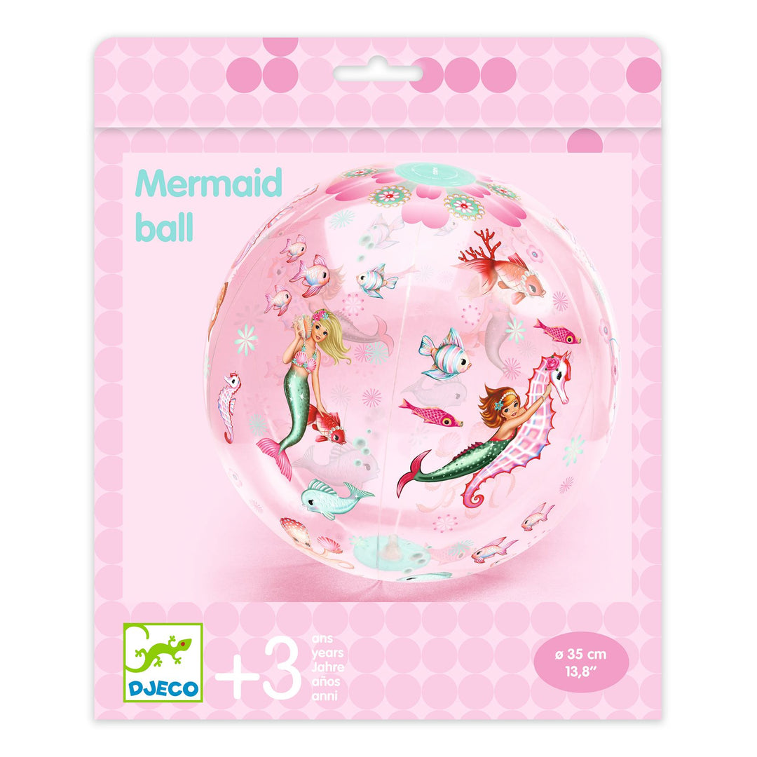 Djeco | Pallone gonfiabile Sirene, Mermaid ball