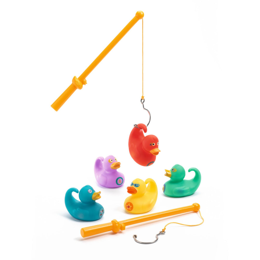 Djeco | Papere colorate da pescare, Ducky Fishing ducks