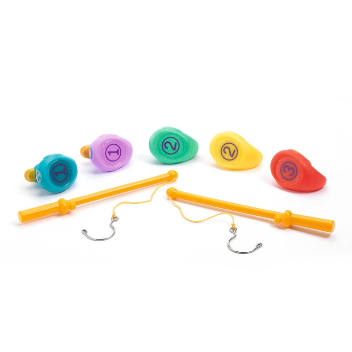Djeco | Papere colorate da pescare, Ducky Fishing ducks