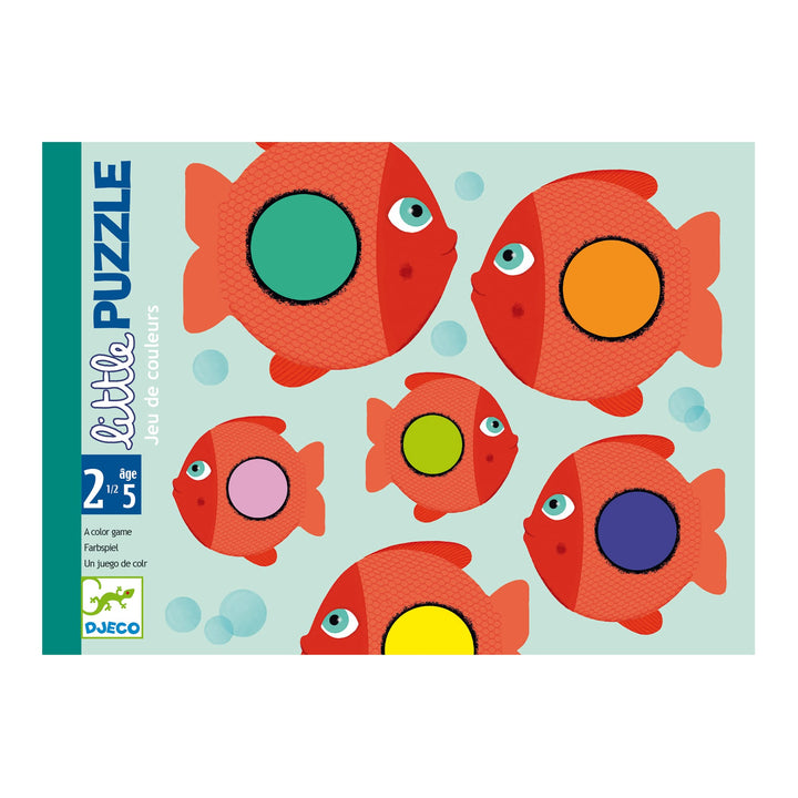 Gioco di Puzzle e Associazione Colori Little Puzzle 2 ½ - 5 anni Djeco