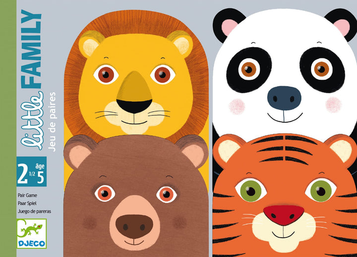 Gioco delle Coppie Little Family, 2 ½ - 5 anni | Djeco DJ05062