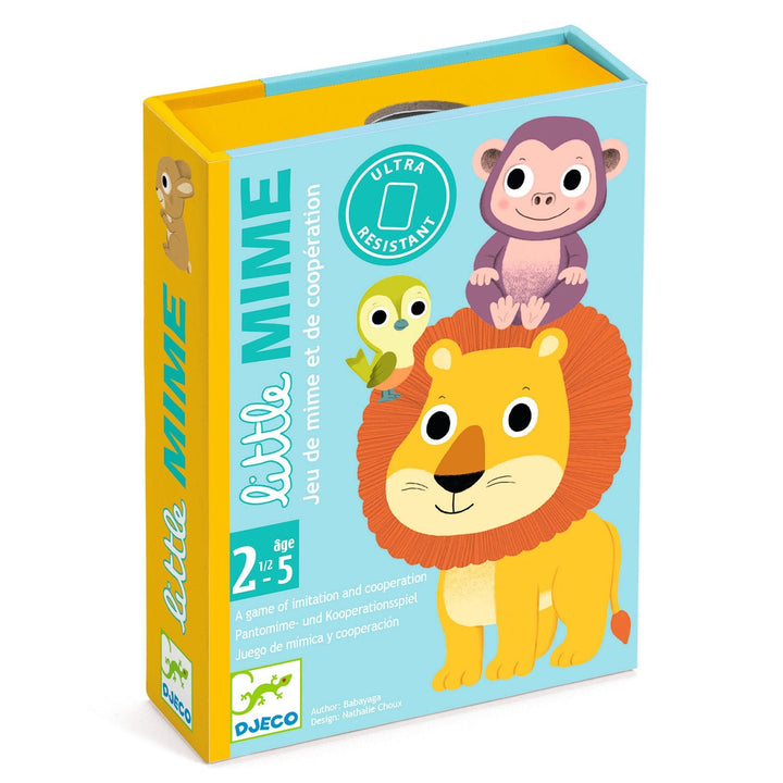 Gioco di Carte Mimo e Cooperazione Little Mime, 2 ½ - 5 anni Djeco