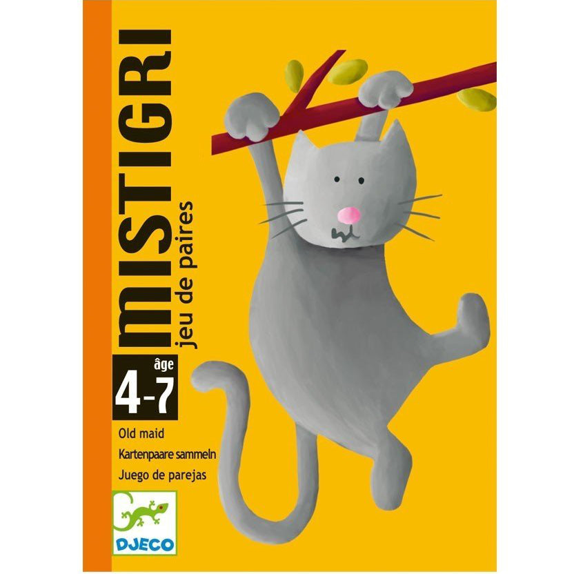 Gioco di Carte Mistigri, 4-7 anni, Djeco DJ05105