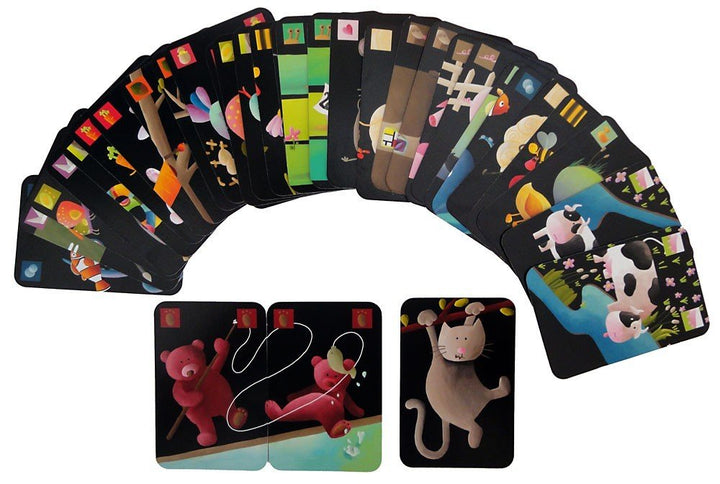 Gioco di Carte Mistigri, 4-7 anni, Djeco DJ05105