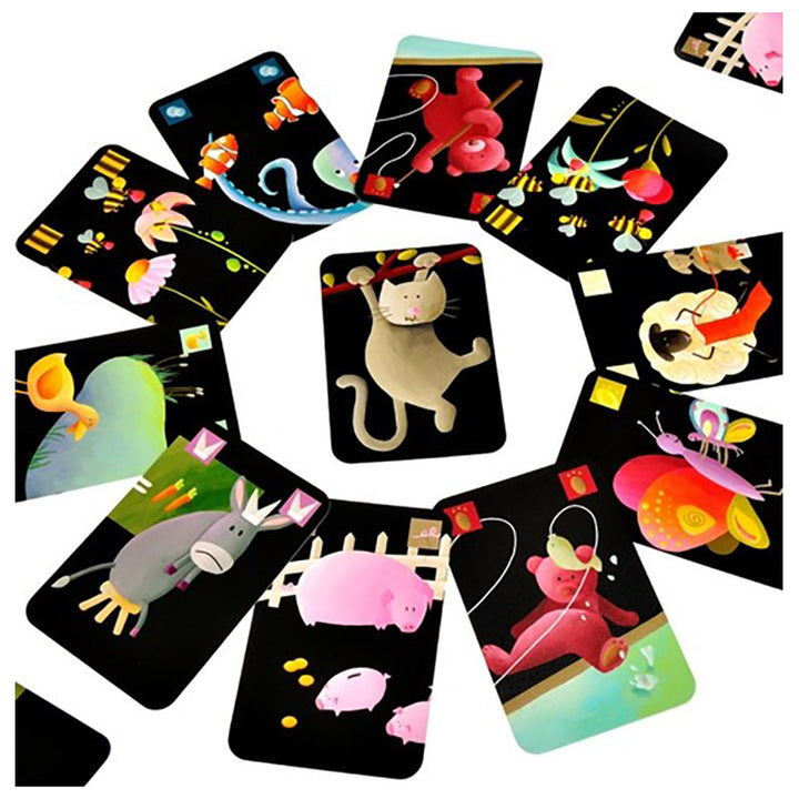 Gioco di Carte Mistigri, 4-7 anni, Djeco DJ05105
