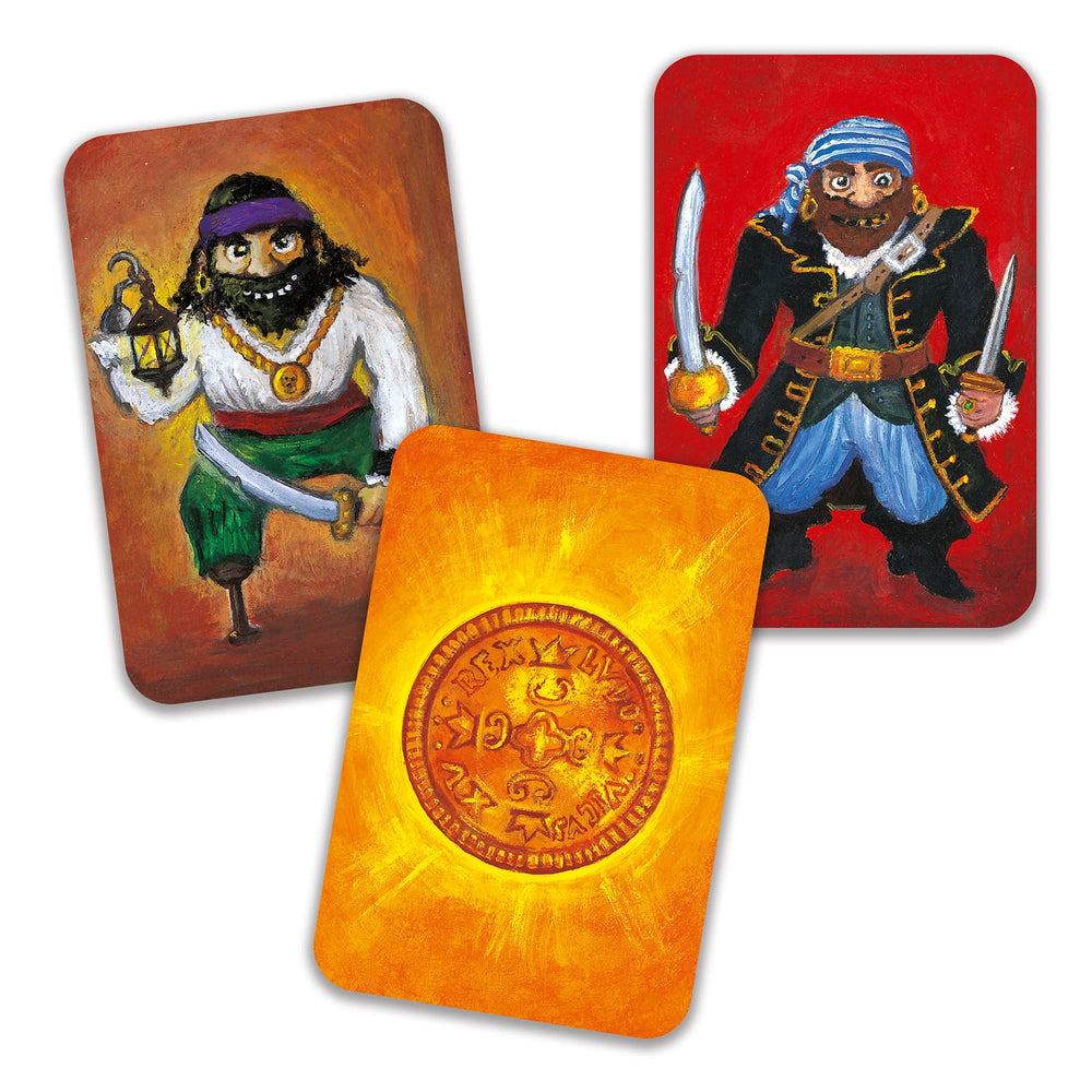 Djeco | Gioco di carte per bambini Piratatak