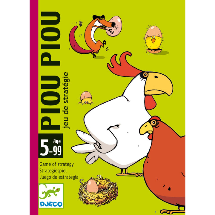 Gioco di Carte Piou Piou, 5-99 anni, Djeco DJ05119