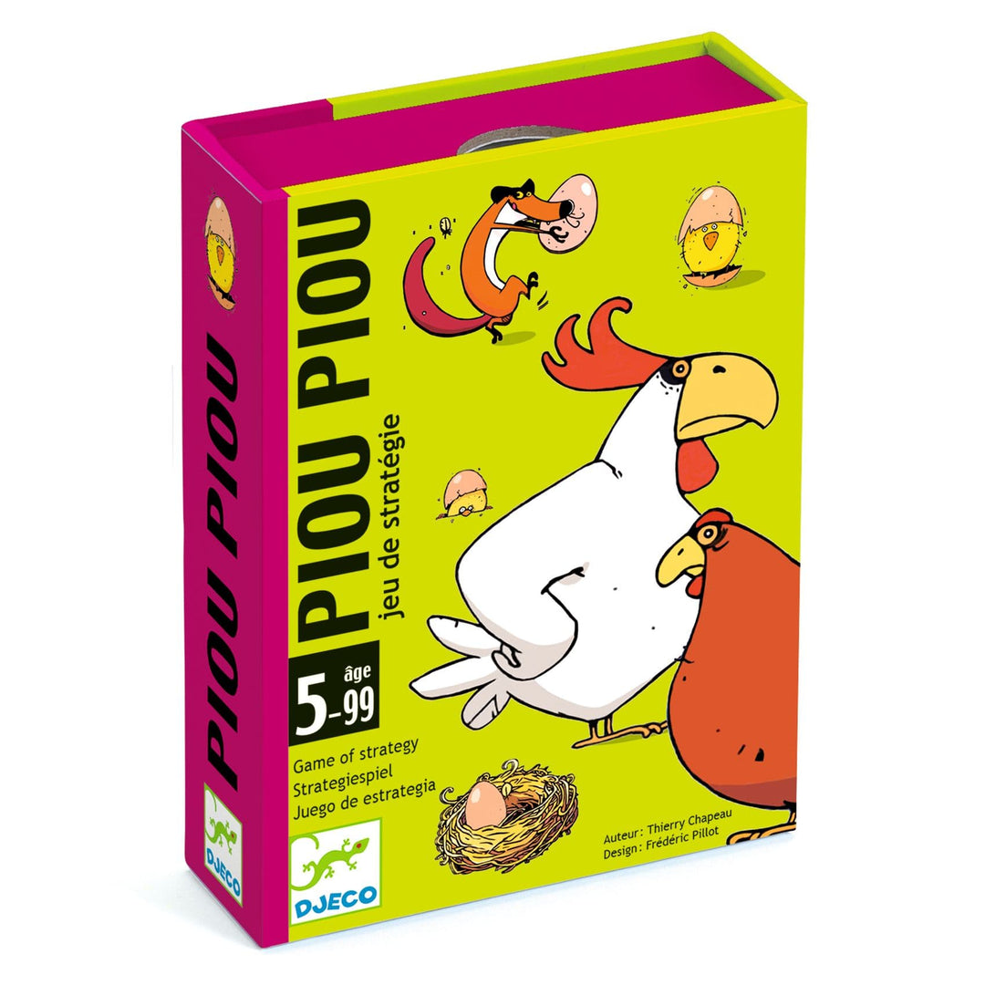 Djeco  Gioco di carte per bambini Piou Piou – PIPI & PUPU and friends