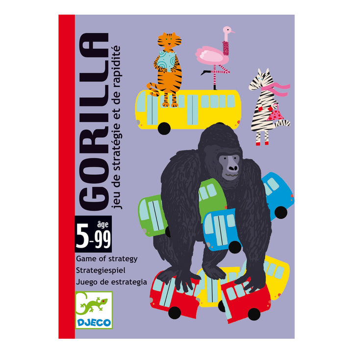 Gioco di Carte di Tattica Gorilla, 5-99 anni | Djeco DJ05123Djeco | Gioco di carte per bambini Gorilla