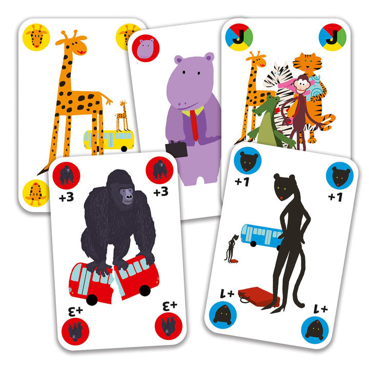Djeco | Gioco di carte per bambini Gorilla