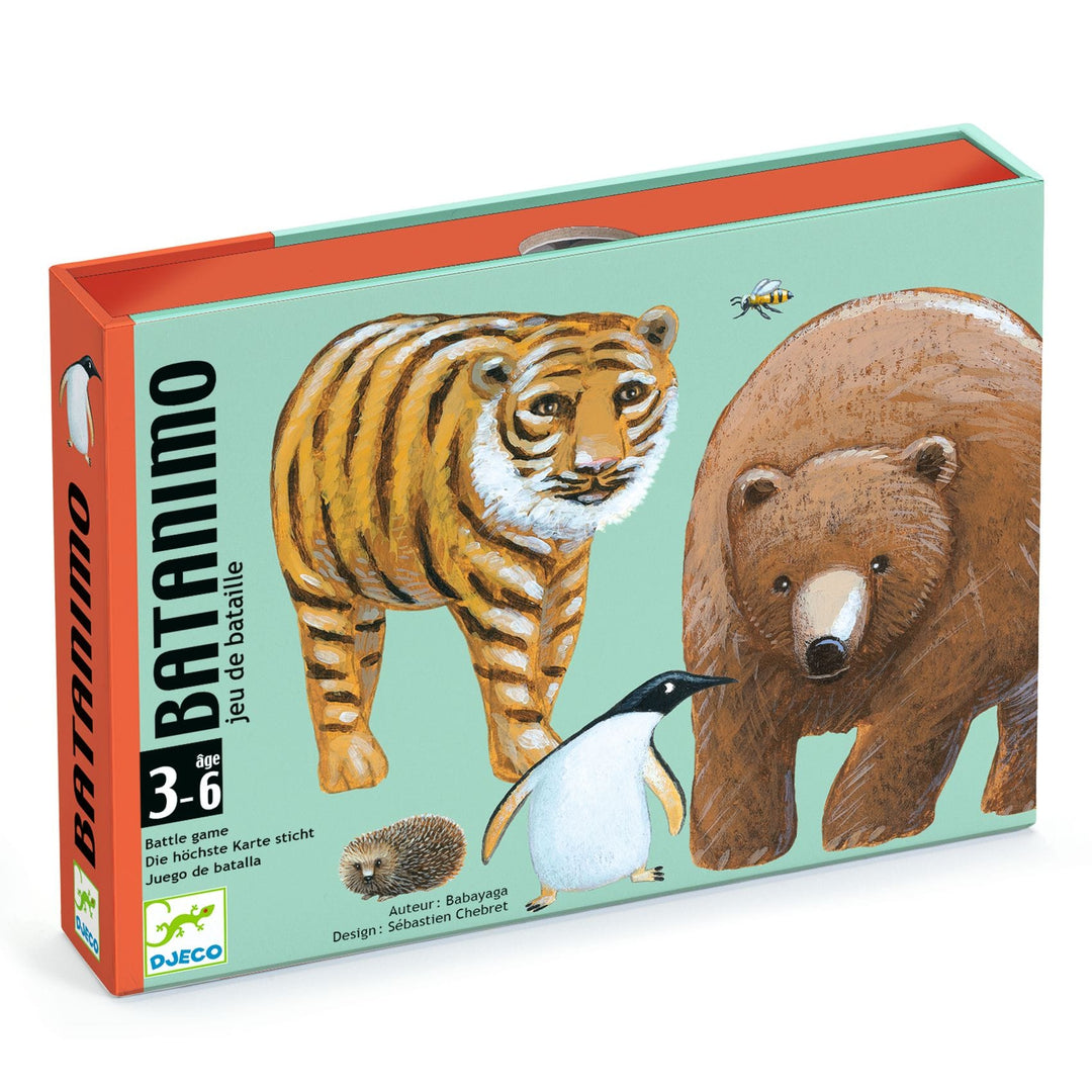 Gioco di Carte di Battaglia Batanimo, 3-6 anni | Djeco DJ05177