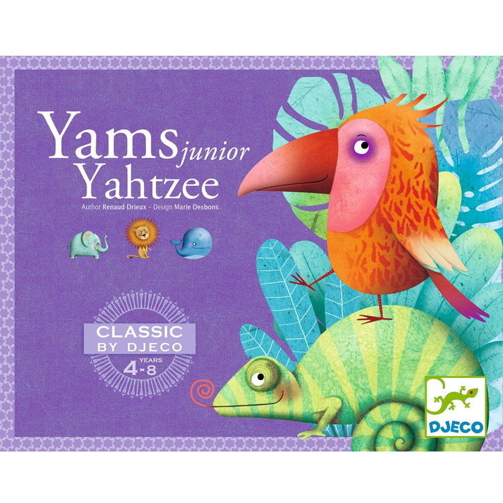 Yams Junior Yahtzee, Gioco di Tris in Legno | Djeco DJ05209