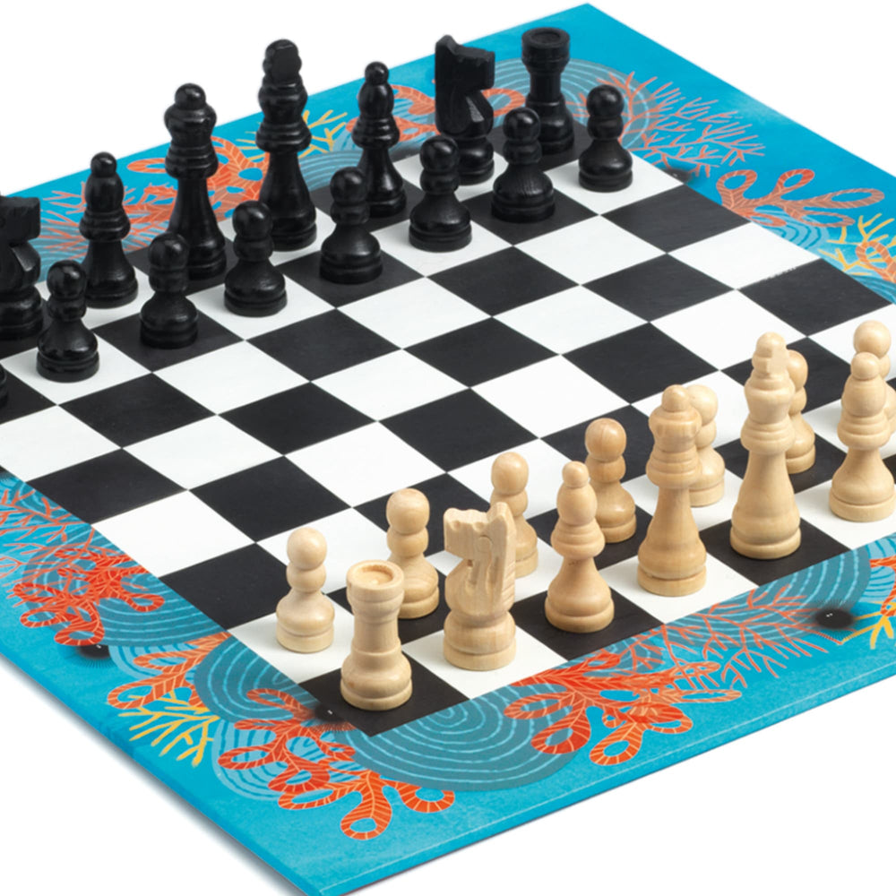 Scacchi con Pedine in Legno, Chess Djeco