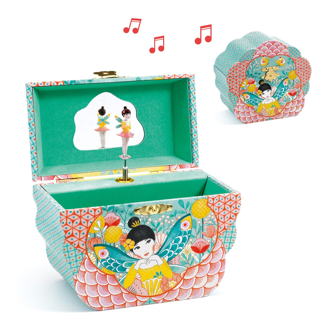 Djeco  Carillon portagioie Fatina, Scatola musicale per bambini – PIPI &  PUPU and friends