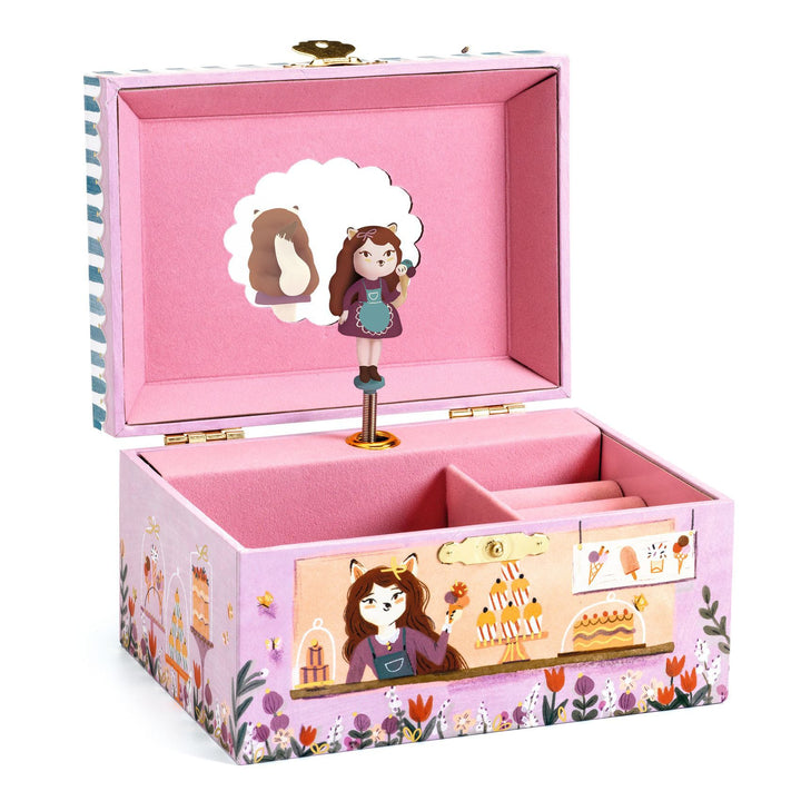 Djeco Carillon portagioie Ice cream shop Scatola musicale per bambini