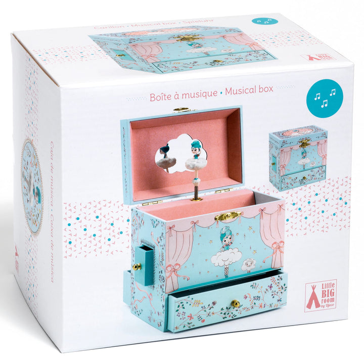 Djeco | Carillon portagioie Ballerine sul palco musicale per bambini