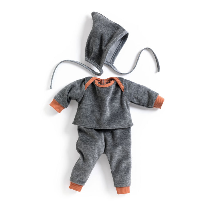 Djeco | Vestiti per bambole Pomea, Pearl gray DJ07898