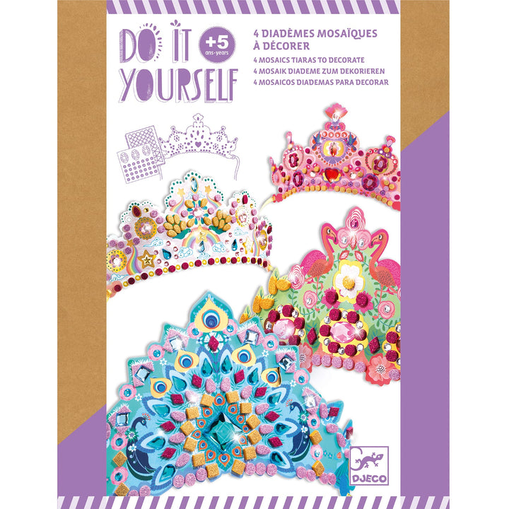 Djeco | Crea Coroncine da Principessa, Kit Fai da Te DJ07901