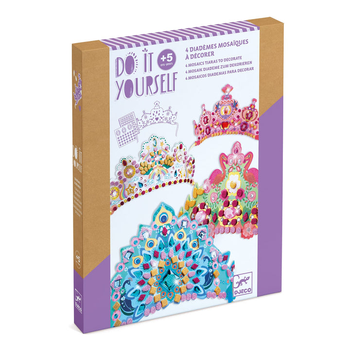 Djeco | Crea Coroncine da Principessa, Kit Fai da Te DJ07901
