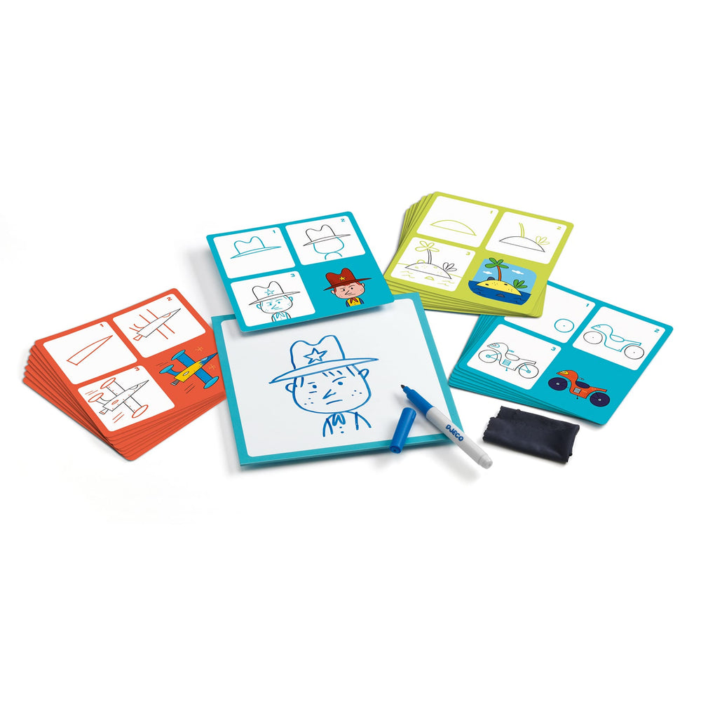 Djeco | Impara a disegnare Step by Step Arthur & Co.