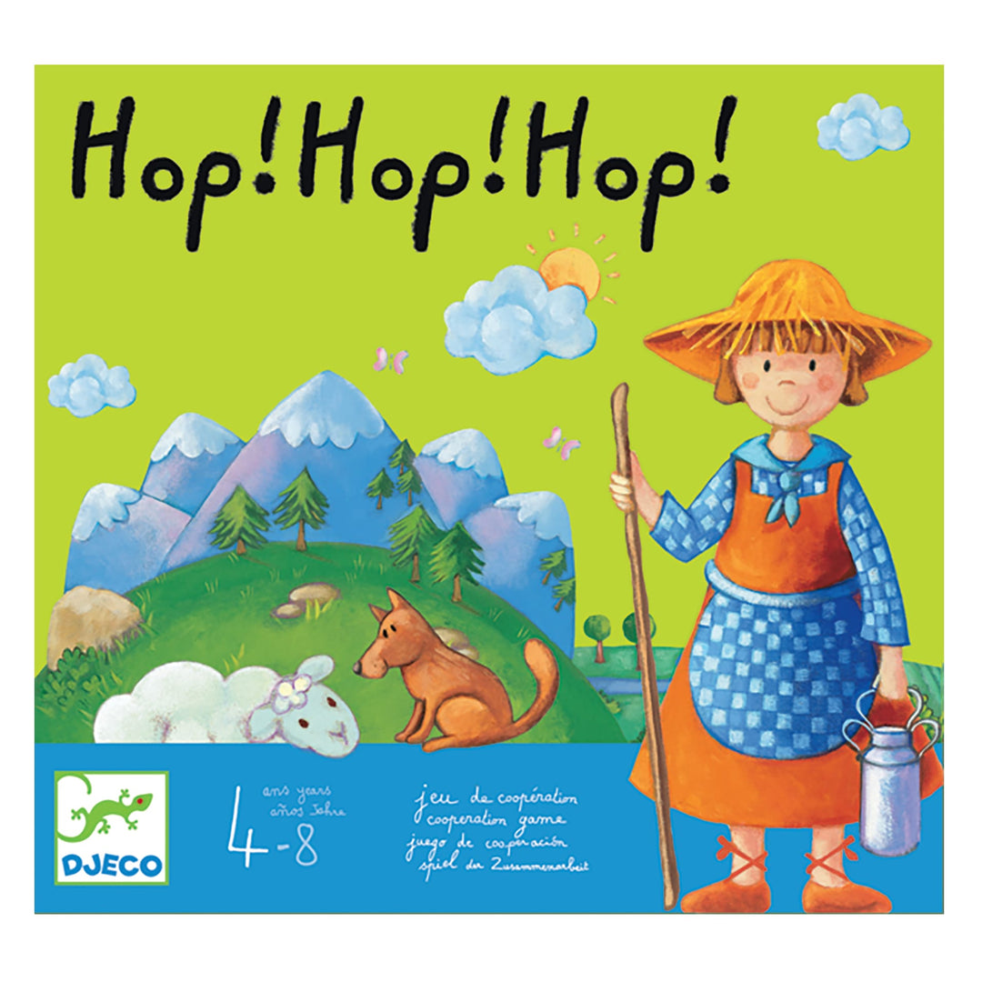 Gioco da Tavolo Cooperazione Hop! Hop! Hop! 4-8 anni | Djeco DJ08408