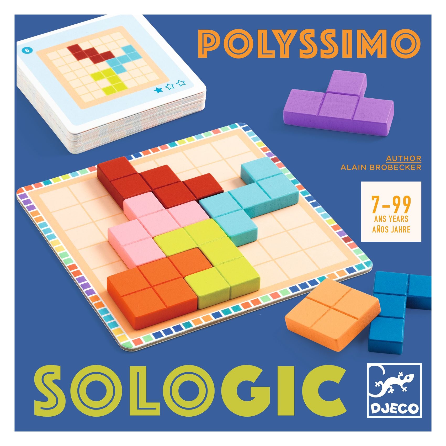 Djeco | Gioco di logica in legno, Polyssimo DJ08451