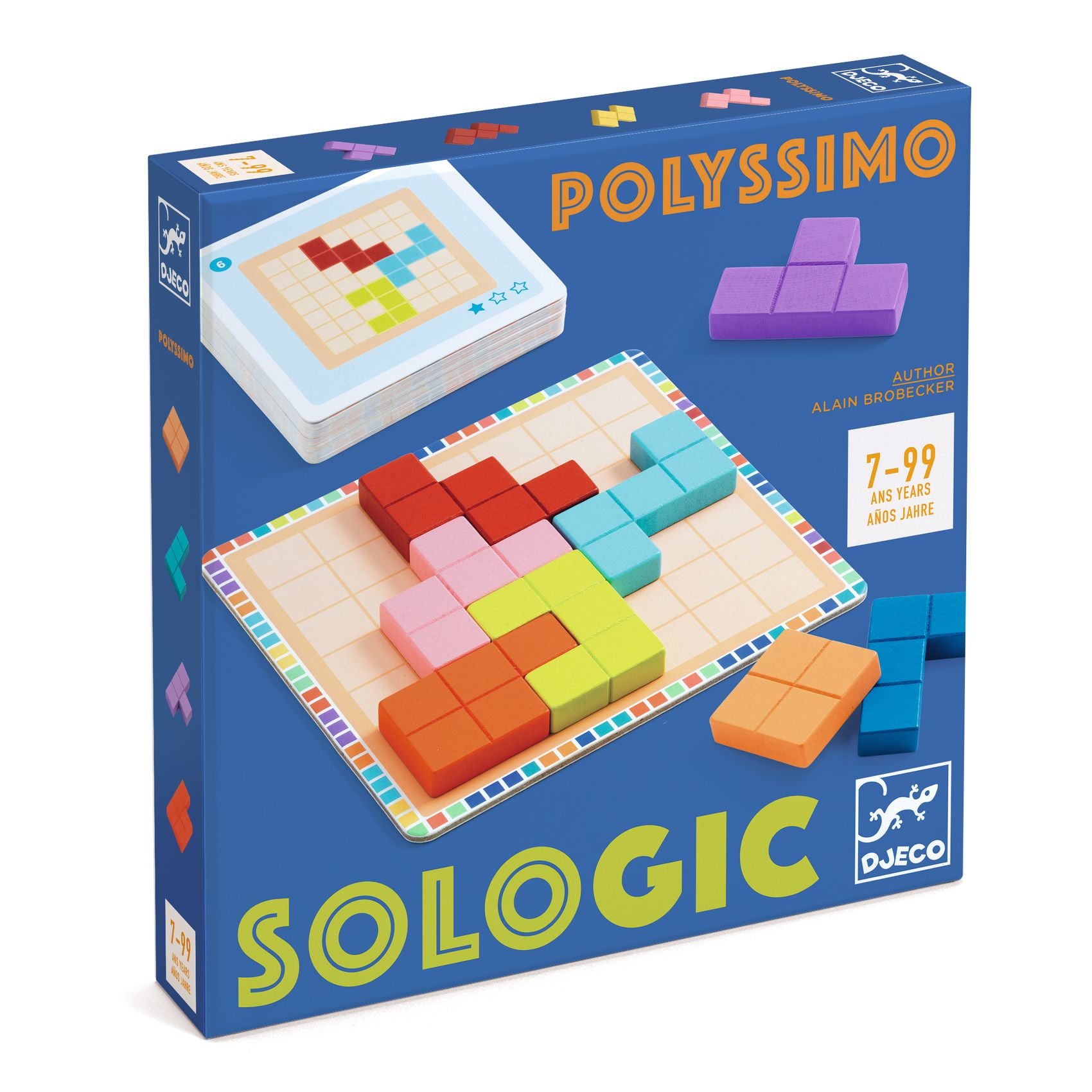 Djeco | Gioco di logica in legno, Polyssimo DJ08451
