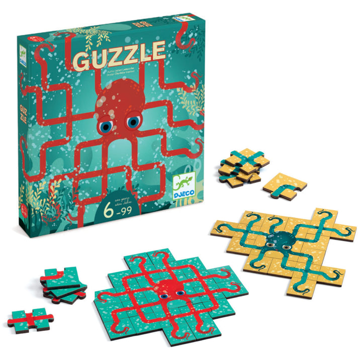 Gioco da Tavolo Tattica Guzzle Puzzle Polpo 6 anni + | Djeco DJ08471