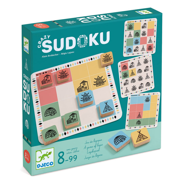 Djeco | Gioco di Logica Crazy Sudoku, 8 anni + DJ08488
