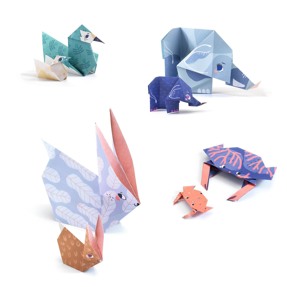 Djeco | Origami per bambini, Famiglia animali DJ08759