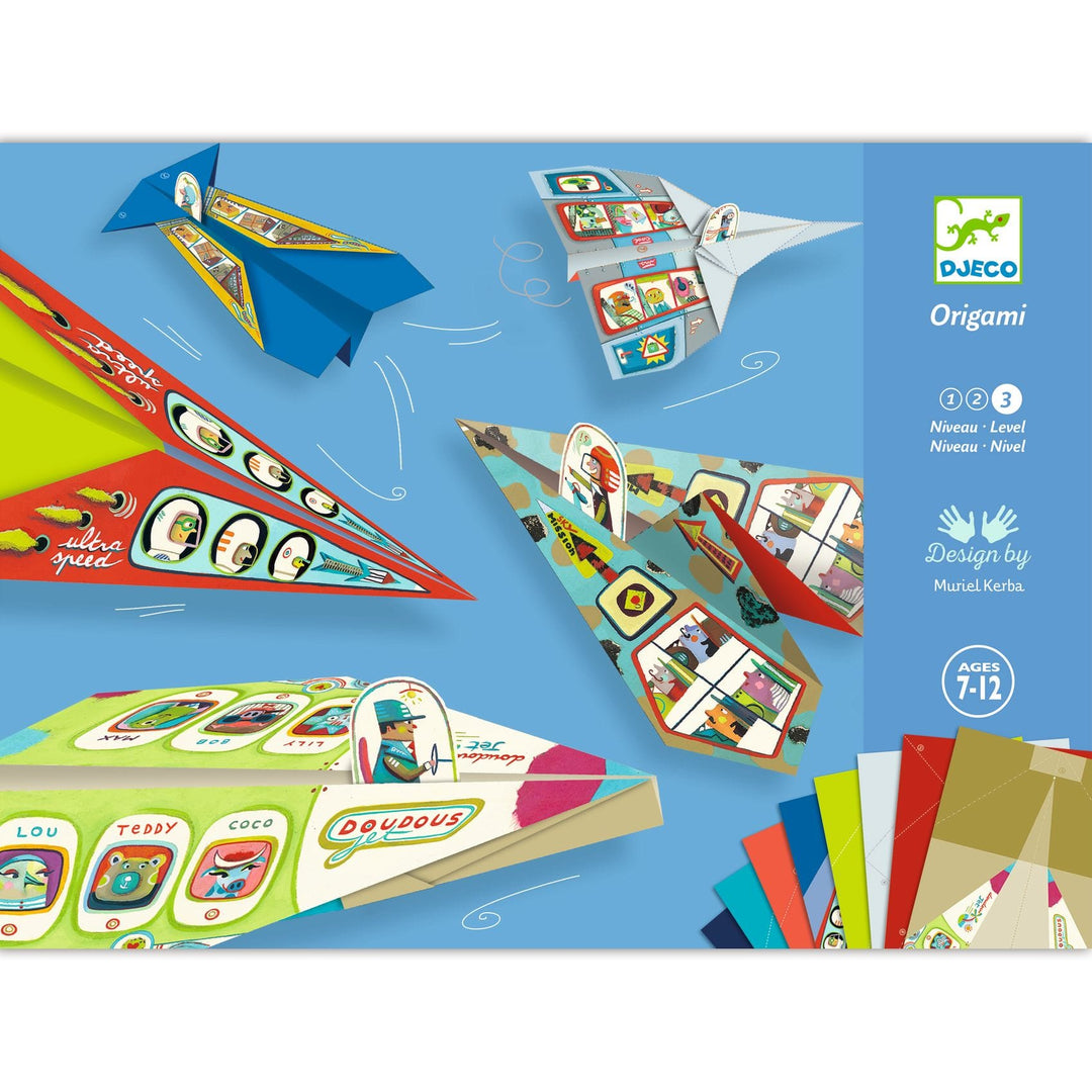 Djeco | Kit per origami Aeroplani per bambini