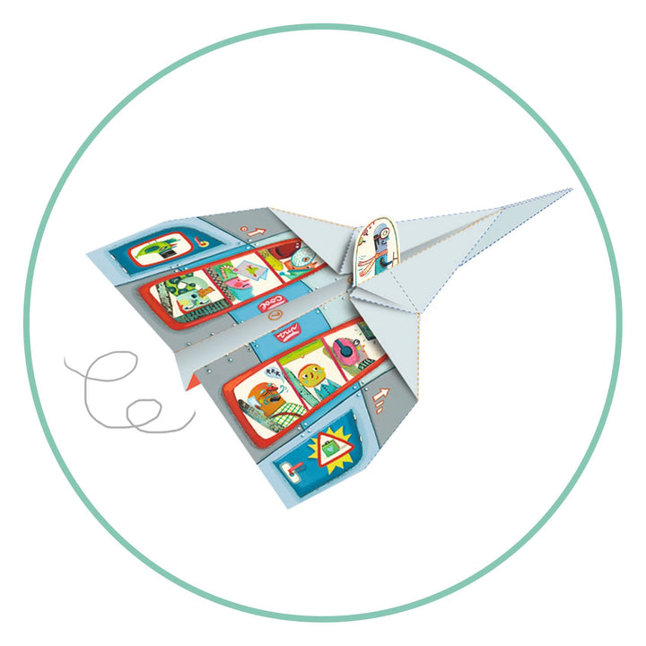 Djeco | Kit per origami Aeroplani per bambini