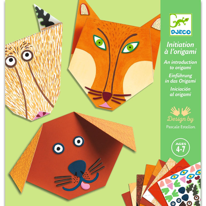 Origami Introduzione per Bambini, Animali Djeco, 4-8 anni | DJ08761