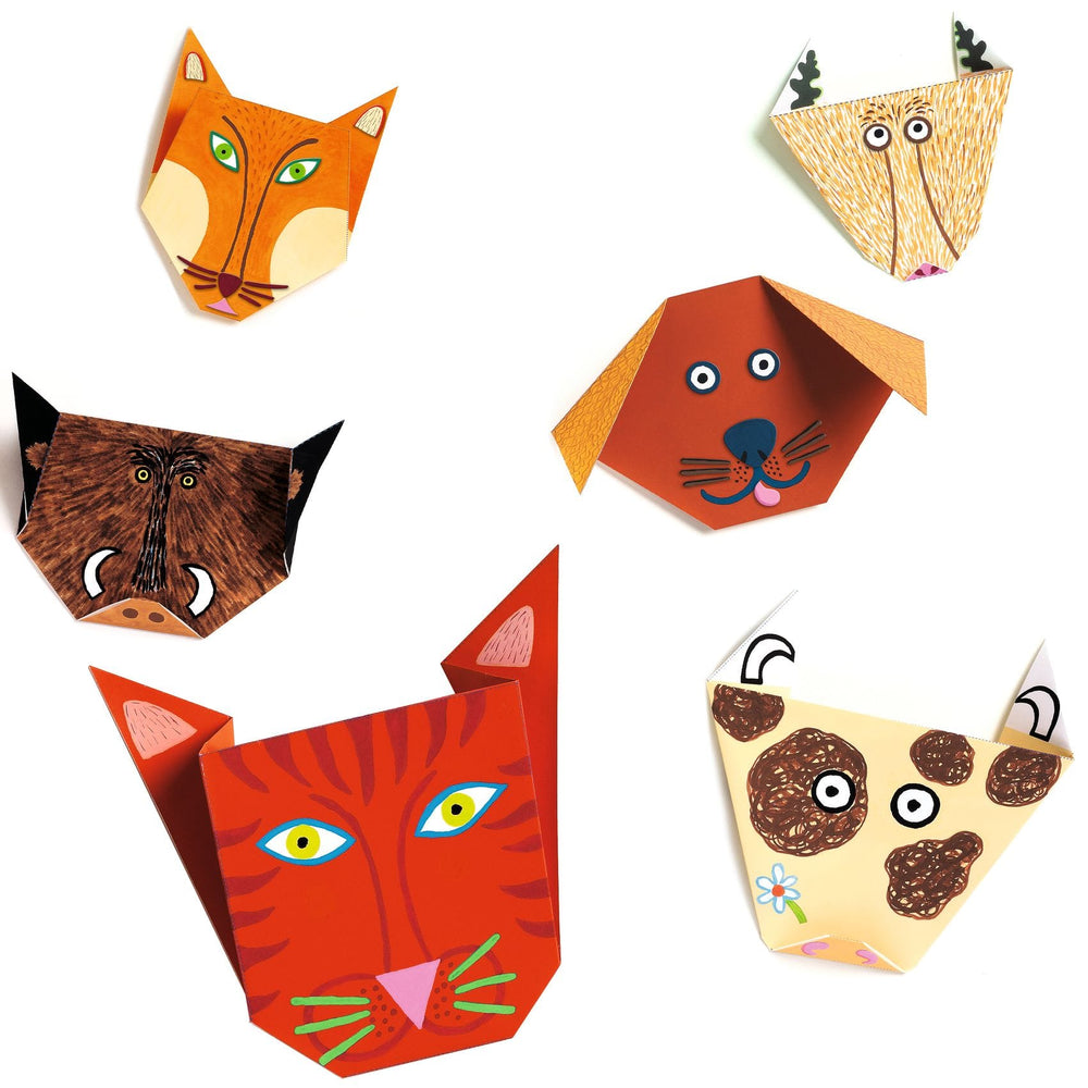 Origami Introduzione per Bambini, Animali Djeco, 4-8 anni | DJ08761